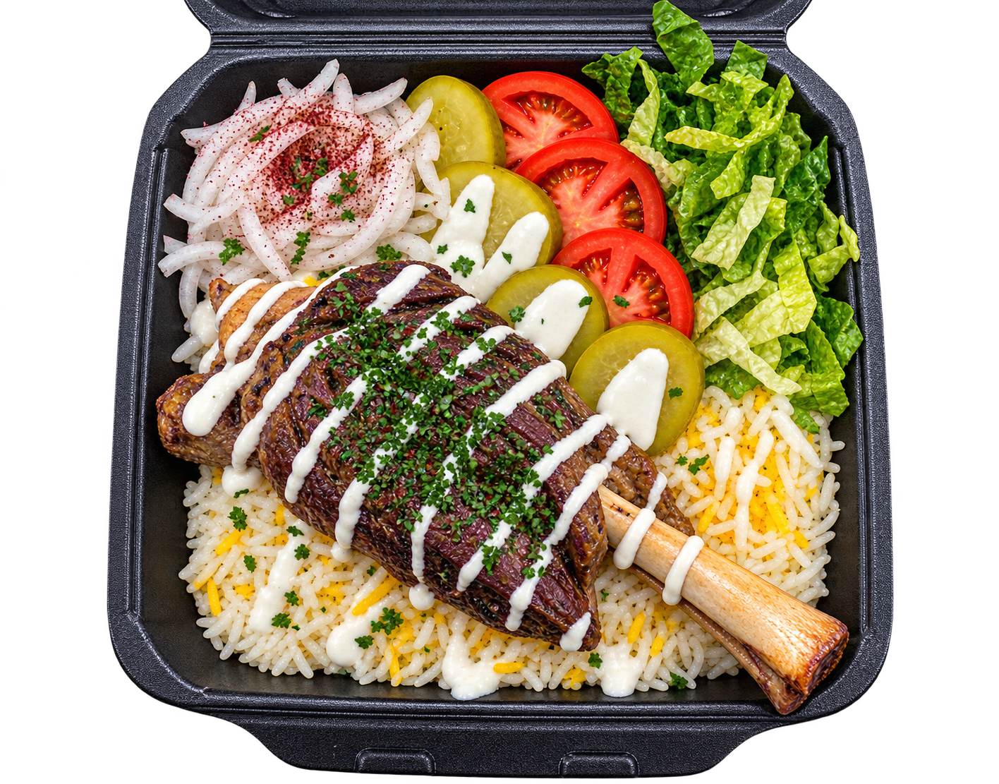 Lamb Kebsa Rice Bowl